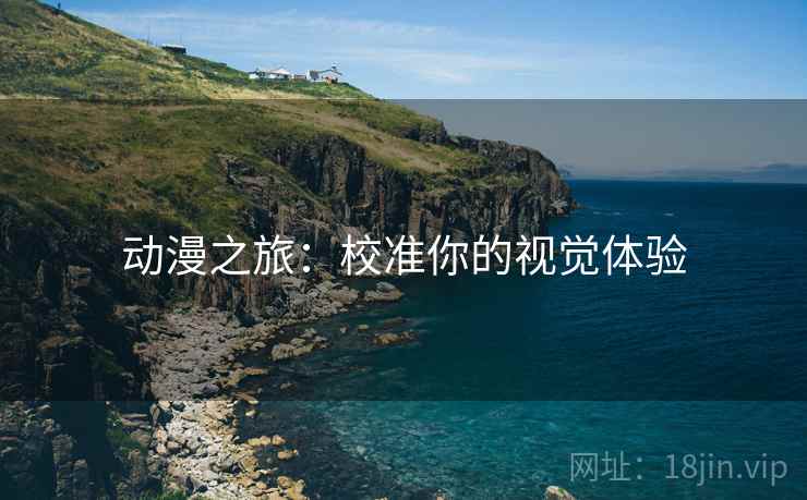 动漫之旅:校准你的视觉体验 动漫之旅:校准你的视觉体验